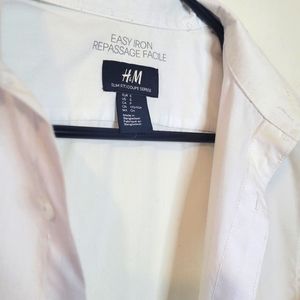 H&M white dress shirt